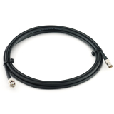 BNC Male to BNC Female 2m Coaxial Cable — HF240 (LMR240 equivalent)