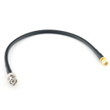 BNC Male to SMA Male 30cm Coaxial Cable — HF240 (LMR240 equivalent)