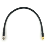 BNC Male to SMA Male 30cm Coaxial Cable — HF240 (LMR240 equivalent)