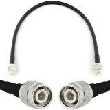 TNC Male to TNC Male 30cm Coaxial Cable — HF240 (LMR240 equivalent)