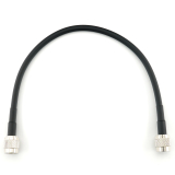 TNC Male to TNC Male 30cm Coaxial Cable — HF240 (LMR240 equivalent)