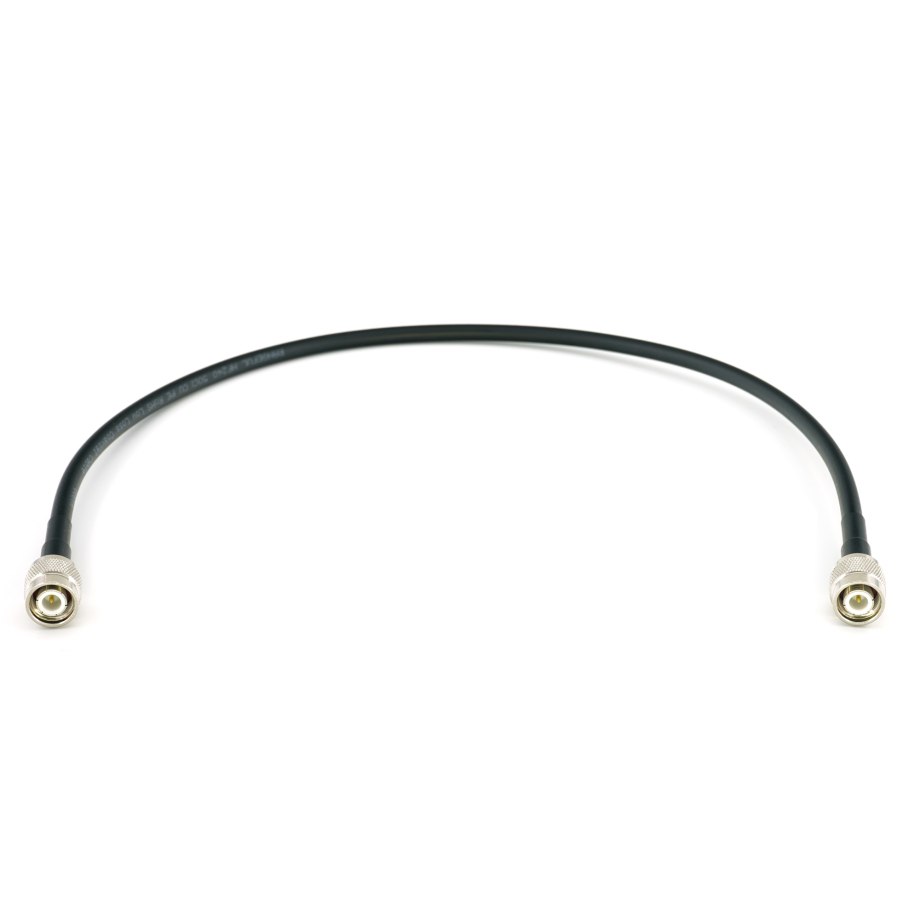 TNC Male to TNC Male 50cm Coaxial Cable — HF240 (LMR240 equivalent)