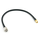TNC Male to SMA Male 30cm Coaxial Cable — HF240 (LMR240 equivalent)