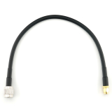 TNC Male to SMA Male 30cm Coaxial Cable — HF240 (LMR240 equivalent)