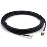 N Male to RP-TNC Male 5m Coaxial Cable — HF240 (LMR240 equivalent)
