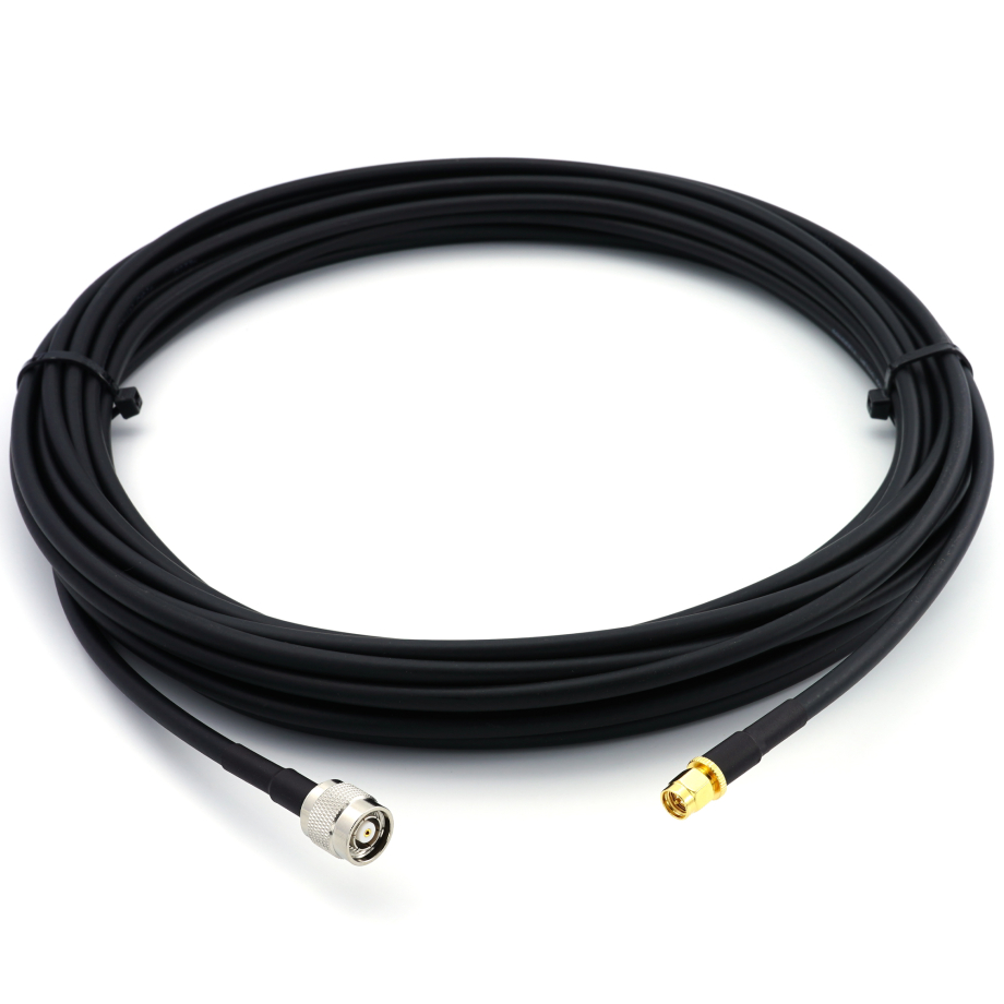 SMA Male to RP-TNC Male 50cm Coaxial Cable — HF240 (LMR240 equivalent)