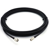 RP-TNC Male to RP-TNC Female 50cm Coaxial Cable — HF240 (LMR240 equivalent)