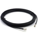 RP-TNC Male to RP-TNC Female 50cm Coaxial Cable — HF240 (LMR240 equivalent)