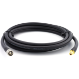 SMA Male to RP-TNC Male 1m Flexible Coaxial Cable — LMR400 UF UltraFlex equivalent