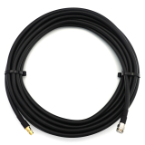 SMA Male to N Female 20m Flexible Coaxial Cable — LMR400 UF UltraFlex equivalent