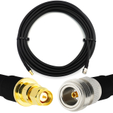 SMA Male to N Female 20m Flexible Coaxial Cable — LMR400 UF UltraFlex equivalent
