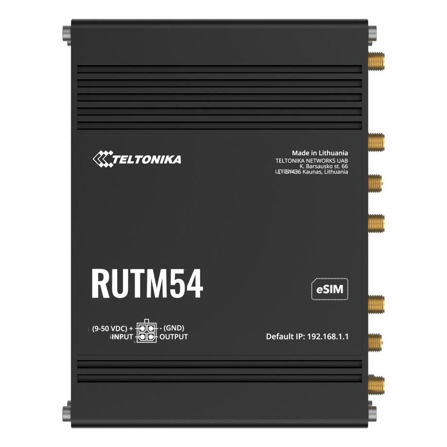 Teltonika RUTM54 5G Router with Telit Modem