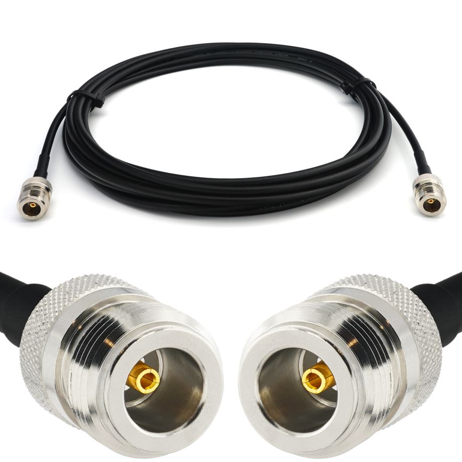 N Female to N Female 30cm RG58/U Coaxial Cable