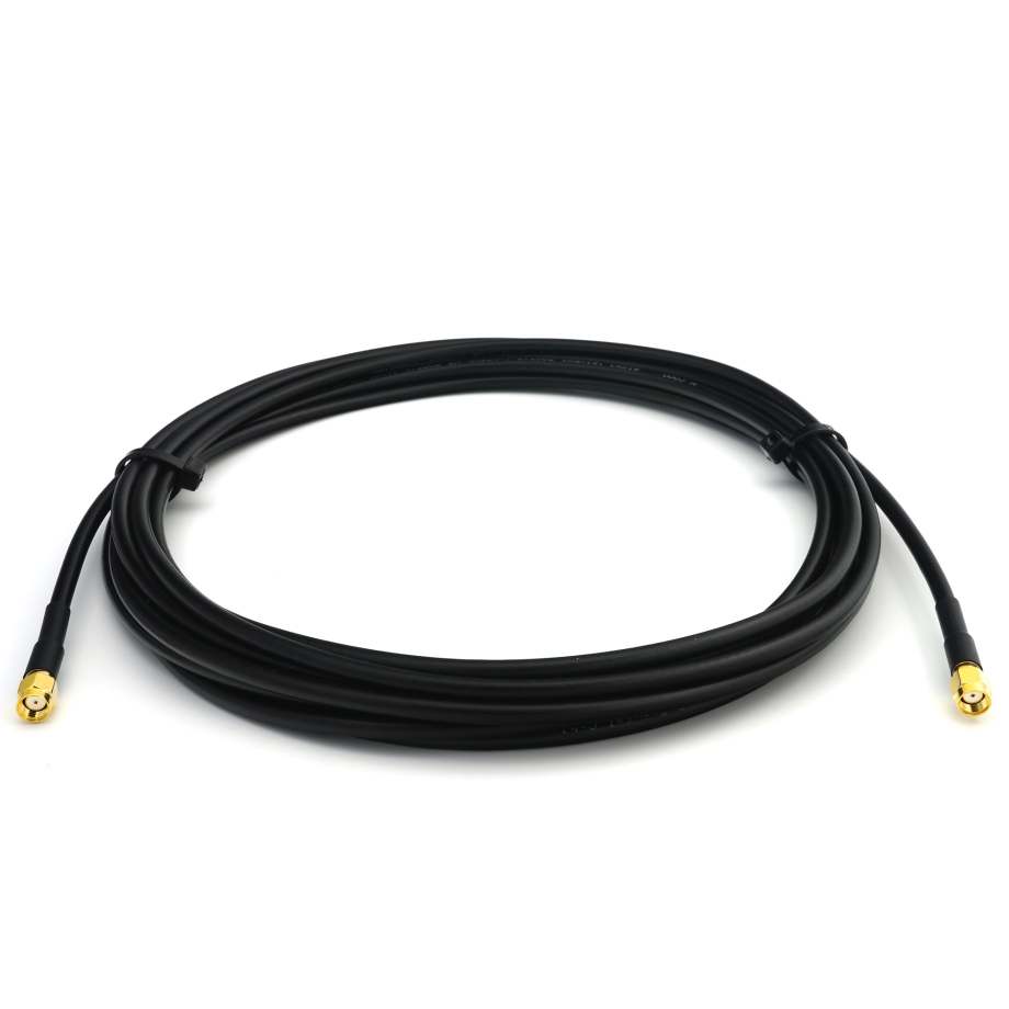 RP-SMA Male to RP-SMA Male 3m RG58/U Coaxial Cable