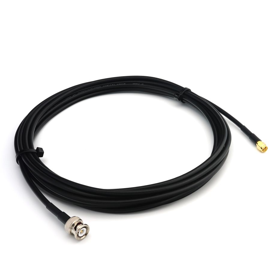 BNC Male to SMA Male 12m RG58/U Coaxial Cable