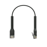 Broadbe Slim Patch Cable 5G Black 0.1m