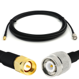 TNC Male to SMA Male 12m RG58/U Coaxial Cable