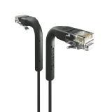 Broadbe Slim Patch Cable 5G Black 2m 12-pack