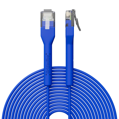 Broadbe Slim Patch Cable 5G Blue 20m