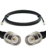 RP-TNC Female to RP-TNC Female 12m RG58/U Coaxial Cable
