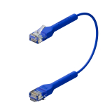 Broadbe Slim Patch Cable 5G Blue 0.1m 12-pack