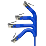 Broadbe Slim Patch Cable 5G Blue 0.3m 12-pack