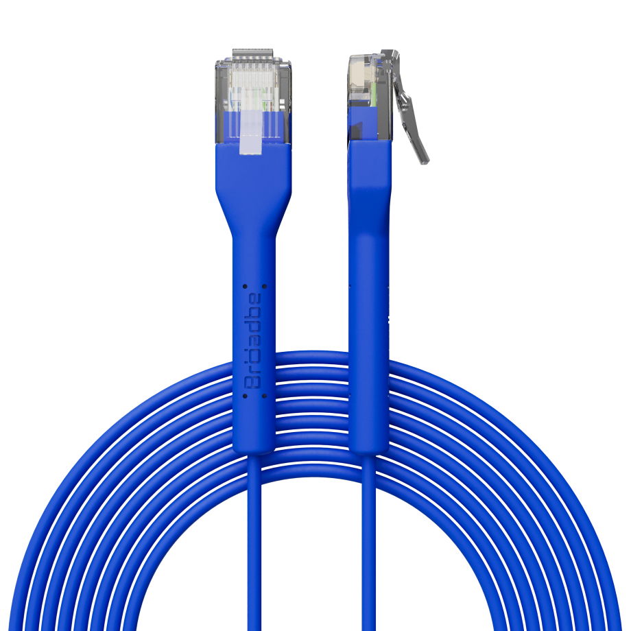 Broadbe Slim Patch Cable 5G Blue 3m 12-pack