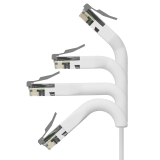 Broadbe Slim Patch Cable 5G White 0.3m