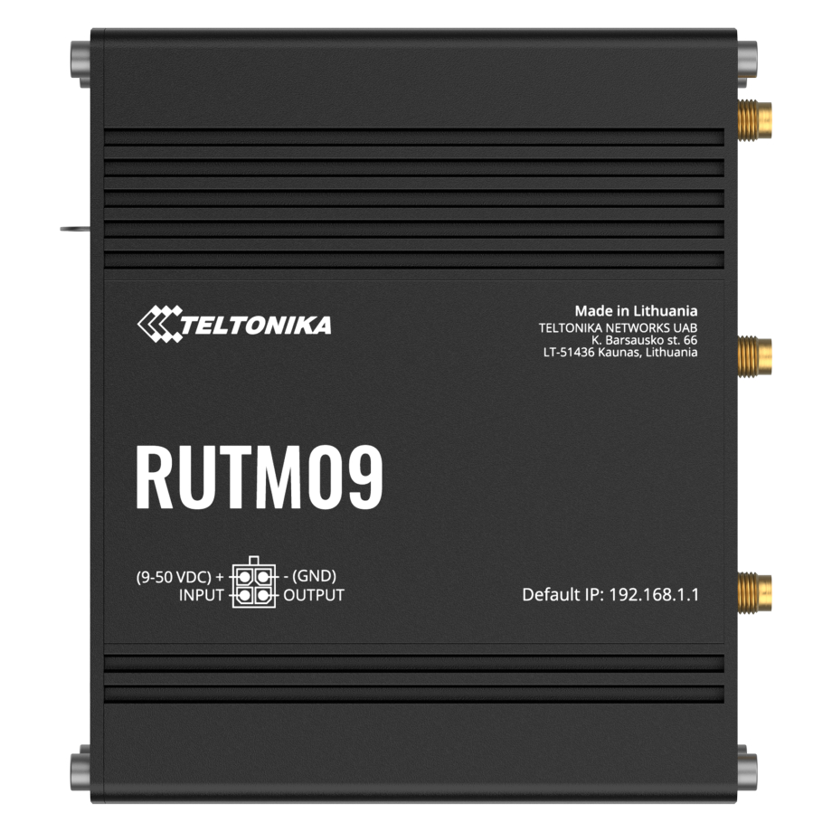 Teltonika RUTM09 4G LTE Cat6 Router