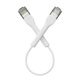 Broadbe Slim Patch Cable 5G White 0.1m 12-pack