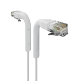 Broadbe Slim Patch Cable 5G White 1m 12-pack