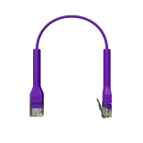 Broadbe Slim Patch Cable 5G Purple 0.1m