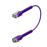 Broadbe Slim Patch Cable 5G Purple 0.1m