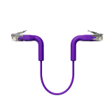 Broadbe Slim Patch Cable 5G Purple 0.1m 12-pack