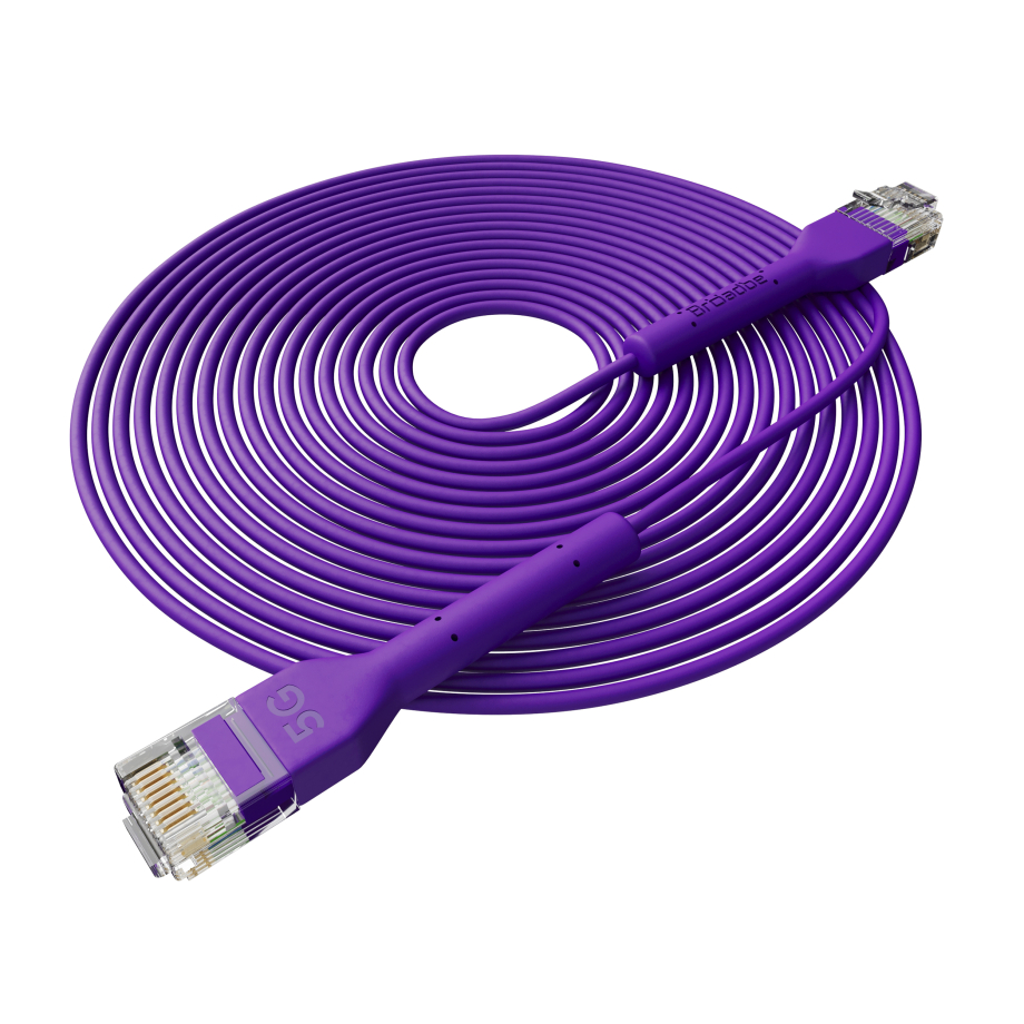 Broadbe Slim Patch Cable 5G Purple 5m
