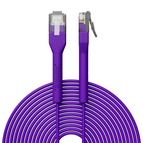 Broadbe Slim Patch Cable 5G Purple 5m