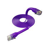 Broadbe Slim Patch Cable 5G Purple 1m 12-pack