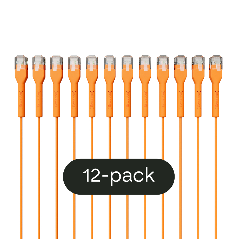 Broadbe Slim Patch Cable 5G Orange 3m 12-pack
