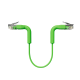 Broadbe Slim Patch Cable 5G Green 0.1m 12-pack