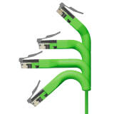 Broadbe Slim Patch Cable 5G Green 3m 12-pack