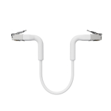 Broadbe Slim Patch Cable 10G White 0.1m