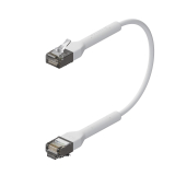 Broadbe Slim Patch Cable 10G White 0.1m
