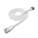 Broadbe Slim Patch Cable 10G White 1m