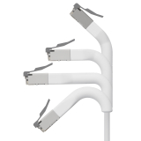 Broadbe Slim Patch Cable 10G White 2m