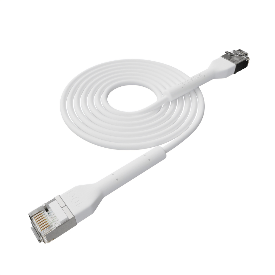 Broadbe Slim Patch Cable 10G White 3m