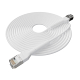 Broadbe Slim Patch Cable 10G White 20m