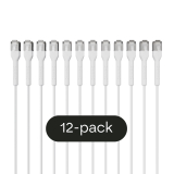 Broadbe Slim Patch Cable 10G White 3m 12-pack