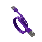Broadbe Slim Patch Cable 10G Purple 1m