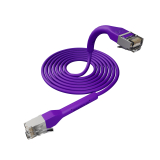Broadbe Slim Patch Cable 10G Purple 1m
