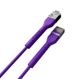 Broadbe Slim Patch Cable 10G Purple 0.1m 12-pack